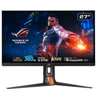 Monitor Gaming ASUS PG27AQN | WQHD | 1 ms | 360 Hz | 27" | F - 1