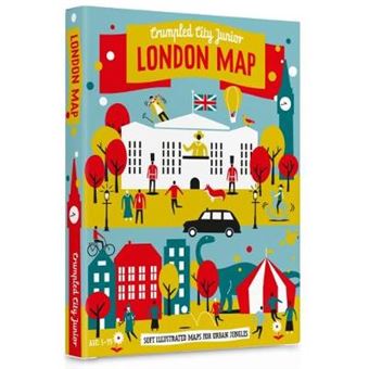 Junior London Crumpled City Map - 1