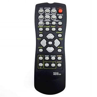 Controlo Remoto Dishiqing para amplificador de home theater yamaha CD DVD RX-V357 | Preto - 1