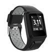 Pulseira de Silicone WISETONY para TomTom Adventurer / Runner 2 3 / Spark 3 Preto e cinzento