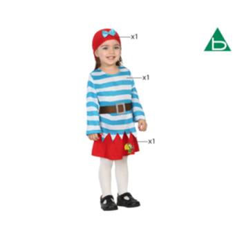 Disfarce Atosa do Pirata 12-24 Meses