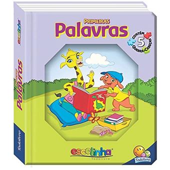 Janelinha lenticular escolinha todolivro com quebra-cabeças: Palavras - 1