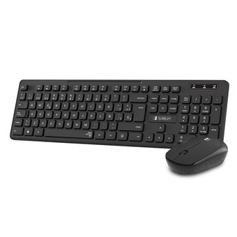 Teclado Wireless + Rato SUBBLIM SUBKBC-CSSW10 | Idioma: Espanhol | Preto - 1