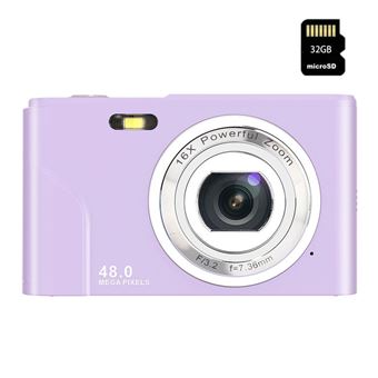 Câmara digital compacta para crianças DUDAO DC311 | 2.7k | 2.4" | 32GB | Roxo - 1