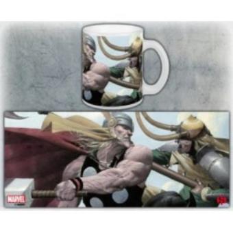 Caneca Marvel Thor Vs Loki