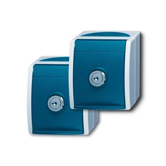 Tomada Busch-Jaeger Zubehör Stromversorgung | Azul, Cinzento - 1