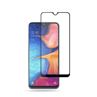 Protetor de Ecrã de Vidro Temperado borda curva com estampa de seda cobertura total 9H hd transparente para Samsung Galaxy A20e - 1