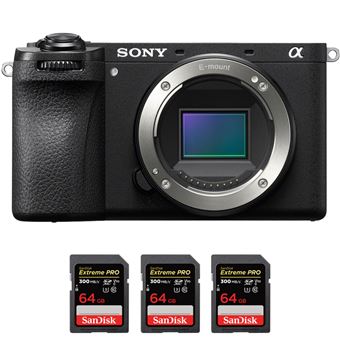 Sony A6700 + 3 SanDisk 64GB Extreme PRO UHS-II SDXC 300 MB/s + PDF MCZ DIRECT - 1