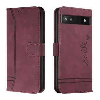 Capa ZURSANA para Google Pixel 7A | Pele PU | Magnética TPU | À Prova de Choque | Vermelho - 1