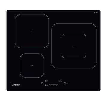 Placa de Indução Indesit IS 33Q60 NE | Elétrica | 59 cm | 3 Zonas | Preto - 1