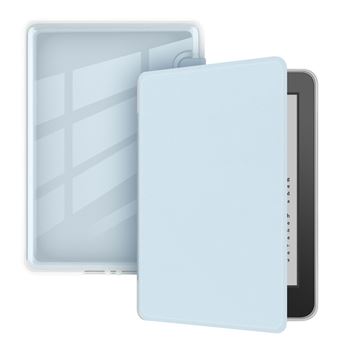 Capa FLOODKING para Amazon Kindle Paperwhite6 | Acrílica | à Prova de Respingos | Sleep Inteligente | Azul Claro - 1