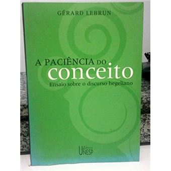 Paciencia Do Conceito, A - 1