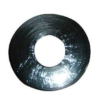 Cabo Telefónico Gembird Flat telephone cable stranded wire 100 meters black, 4 wires | Preto - 1