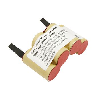 Bateria Avizar para Aspirador AEG Accurette Plus | 4,8V 2000mAh 9,6Wh NiMH | Bege - 1