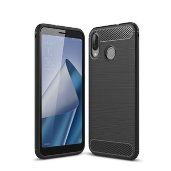 Capa Carbon Gel TPU Carbono Multi4you para Asus Zenfone Max (M1) ZB555KL - Preto - 1