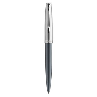 Waterman Emblème Azul Twist retractable ballpoint pen Médio 1 peça(s) Cinzento e Prateado