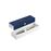 Waterman Emblème Azul Twist retractable ballpoint pen Médio 1 peça(s) Cinzento e Prateado_1