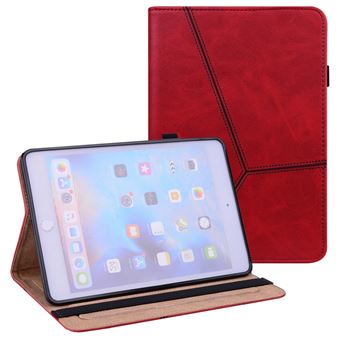 Capa PU à Prova de Choque, despertar e dormir Automático com Suporte de Cartão e Suporte Vermelho Magunivers para iPad mini 6 (2021) - 1