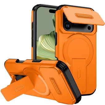 Capa Magnética FLOODKING para iPhone 17 Pro Max | Laranja - 1