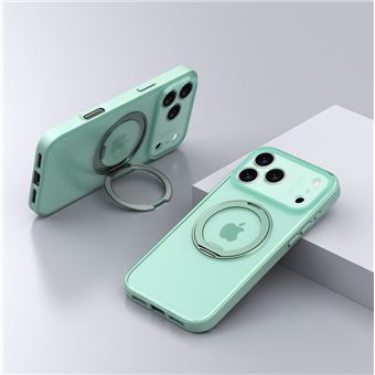 Capa Protetora com Suporte 360° Magnético MagSafe QT12 V-REEL para iPhone 17 Pro Max - Verde - 1
