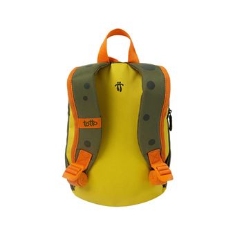 mochila escolar e pré-escolar para crianças, cores amarelo e