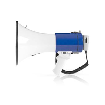 Megafone Nedis - Azul/Branco - 1
