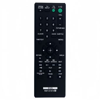 Comando Remoto V-REEL para leitor Blu-ray DVD SONY - RMT-D197-A - 1