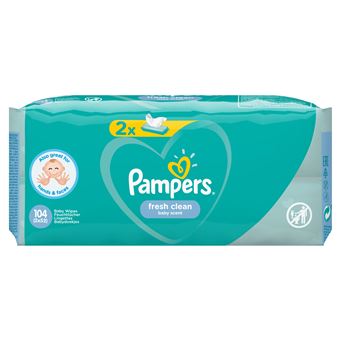 Toalhetes para Bebé Pampers Fresh Clean 81688037 | Branco - 1