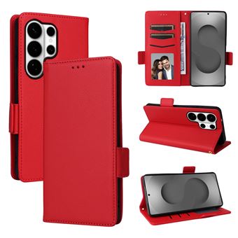 Capa FOXDOCK para Samsung Galaxy S26 Ultra | Prova de Choque | Magnética| TPU | Suporte para Cartão | Vermelho - 1