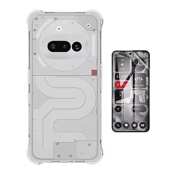 Kit Capa Traseira Super Proteção + Película de Hydrogel Frente Transparente GIFT4ME para Nothing Phone (3a) | Transparente - 1