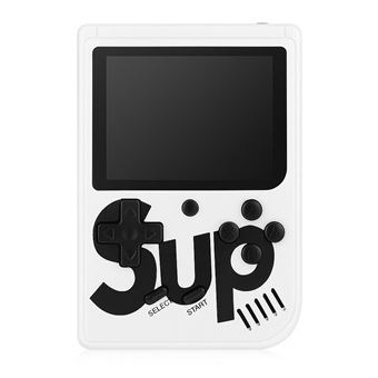 Consola de Jogos Portátil “Sup” com 400+ Jogos Retro, Saída AV para TV e Comando Extra Retro SUP | Branco - 1