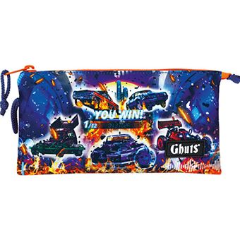 Estojo Escolar Ghuts Triple Racegame 2023 Triplo Gh109-P05 - 1
