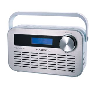 Rádio New Majestic DAB-843W | Prateado - 1
