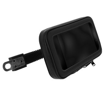 Suporte Espelho Retrovisor Impermeável Avizar para Mota/Scooter - Preto - 1