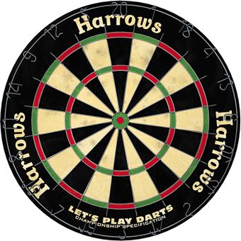 Dartboard Harrows Darts Lets Play Darts | Verde, Vermelho, Amarelo - 1