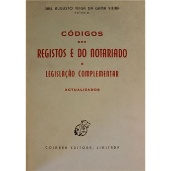 Códigos dos registos e do notariado. - 1