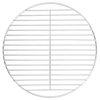 Grelha para churrasco vidaXL | redonda Ø34,5 cm | aço inoxidável 304 - 1