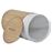 Cesto Redondo vidaXL para Roupa Suja Bambu Natural_1