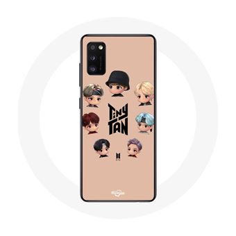 Capa Maniacase para Samsung Galaxy S20 Bts Tinytan Animação Anexar Rm Jin Suga J-Hope Jimin V Ejungkook - 1