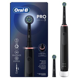 Escova de Dentes Elétrica Oral-B Pro 3 Pro3 3000 | Preto - 1
