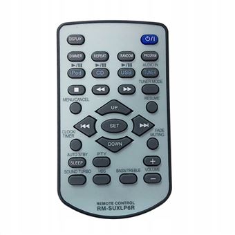 Controlo Remoto Dishiqing para RMSUXLP6R  JVC Mini HI-FI System UX-LP6 UX-LP5E | Preto - 1