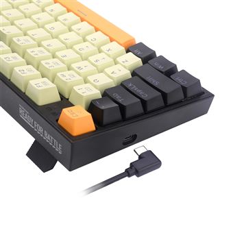 Teclado Wireless REDRAGON K636 CLO-RGB Kitava | Preto - 1