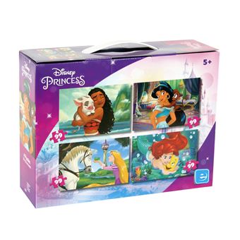Puzzles 4 em 1 Disney Princesas | 99 Peças - 1