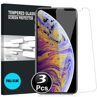 Película Ecrã de Vidro Temperado Advansia para Apple iPhone 11 Pro Max Lote de X3 Full Glue - 1