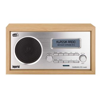 Rádio móvel Imperial DABMAN 30 DAB+/FM com Bluetooth e Powerbank | Cinzento - 1