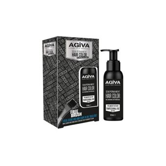 Coloração Agiva Semi Permanent Hair Color Black | 125 ml - 1