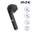Auricular Bluetooth Mtk Smartphone/Tablet com Botão multifunção Preto_0