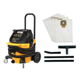 Aspirador com Saco DeWALT DWV905MKIT-QS | 38 L - 1