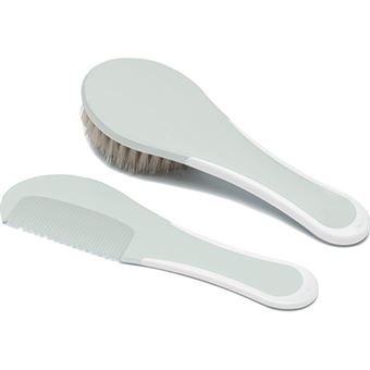 Escova de Cabelo e Pente ZEWI bébé-jou 4234 | Verde claro - 1