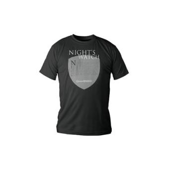 T-Shirt SD Toys Night'S Watch Oath Shield Black Boy Tamanho S Game Of Thrones - 1